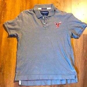 Mens American eagle polo